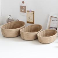 Cesta De Almacenamiento De Hilo De Algodón Oval Para Juguetes De Niños Caja De Organización De Escritorio Caja De Almacenamiento De Cosméticos Y Llaves - details 8