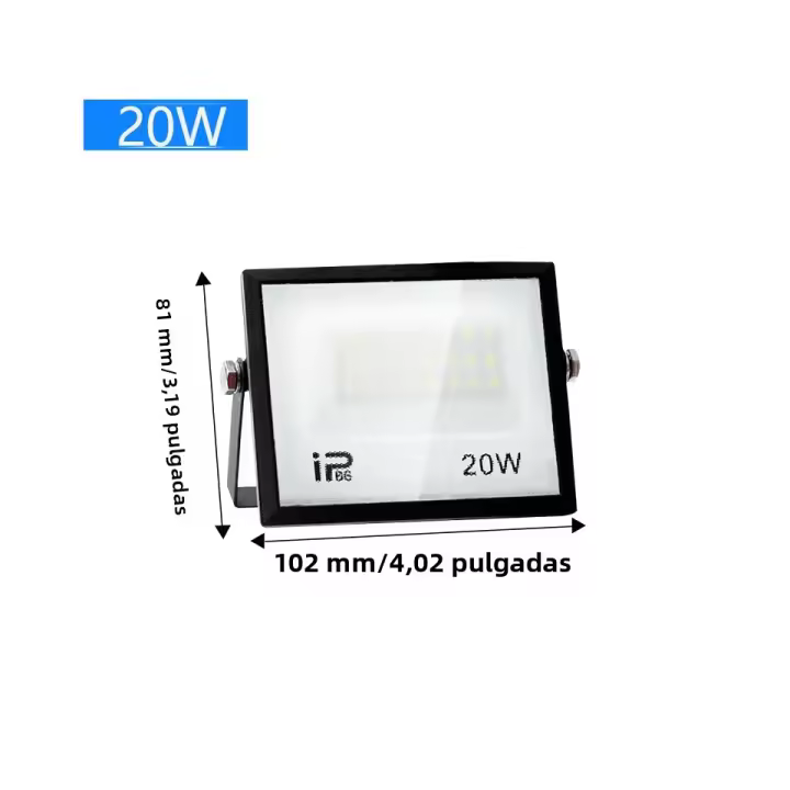Lámpara De Calle LED Impermeable IP66 100W 200W Luz De Fosa Exterior Spot Luz De Pared Reflector De LED Para Exterior - 1