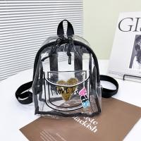 Mochila Grande De Transparencia En Gel Para Moda Bolsa De Compras Estilo Juego Material Principal No Tejido Línea De Color - details 12