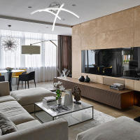 Lámpara De Techo LED Moderna 24W Regulable Nordic Creativa Para Iluminación Interior AC 85-265V Absorba Aluminio Y Acrílico - details 17