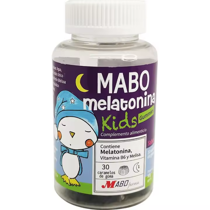 Mabove Mabo Melatonina Kids 30 Gominolas para Dormir Mejor y de Forma Natural - 1