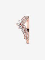 Pandora - Anillo de Princesa with Huesa DE LA Sierte-Baño de Gold Rose de 14K - details 0
