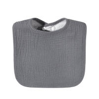 Babero de gasa para bebé en forma de U de tela de crepé de algodón puro popular Babero de fábrica - details 6