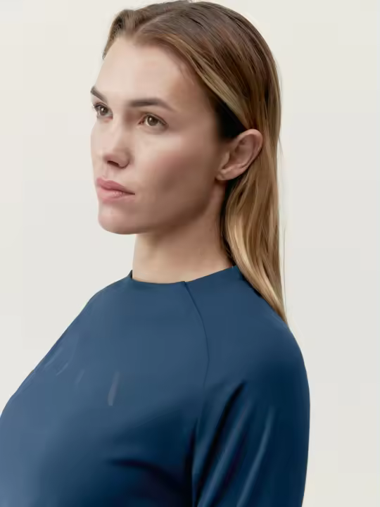 Born Living Yoga Sweatshirts Saga Sailor Blue - 1