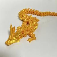 Nueva Figura De Dragón Chino 3D Con Articulaciones Completa Decoración Para El Hogar Juguete Creativo Coleccionable - details 19