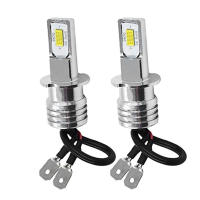 Kit De Conversión De Faros Antiniebla LED H3 2 Piezas Luz Amarilla Super Brillante 3000K 80W Vida Útil De 50000H 2000LM Para Automóvil - details 8