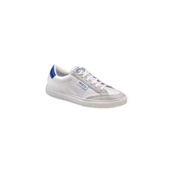 ZAPATILLAS SPARCO S-TIME TALLA 44 BLANCO/AZUL - 1