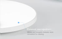 Lámpara De Techo LED Inteligente MANVIV Con Control Remoto/App Luz Dimmerable Decoración Para El Hogar Y Habitaciones Modernas Incluye Bombillas - details 14