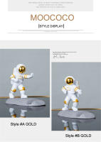 Soporte De Teléfono Móvil En Forma De Astronauta Figura De Escultura Para Decoración De Escritorio Adorno Espacial Para Enthusiasts - details 1