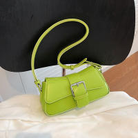 Bolso Bandolera De Cuero Sólido Para Mujer Estilo Lujo Diseñador Bolso De Hombro Underarm Moda 2024 Bolsos Y Monederos Para Dama - details 15