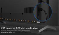 Tira De LED RGB5050 Para TV Mexllex 5V USB Con Control Por APP 16 Millones De Colores Flexible Regalo Para PC Laptop Habitación Dormitorio - details 6