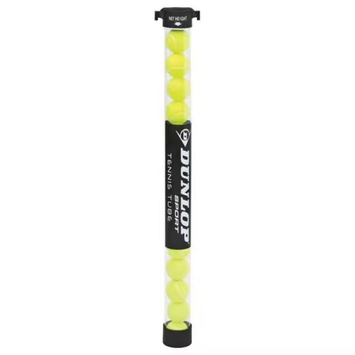 Entrenamiento Cestas Dunlop Tubo Recogepelotas Amarillo - 1