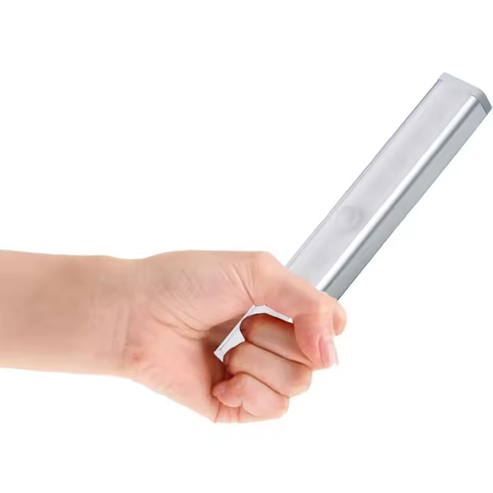 Luz Nocturna LED De 10 Velocidad Con Sensor De Movimiento Energía Por Batería Portátil Y Sin Cable Para Armario Y Gabinete - 1