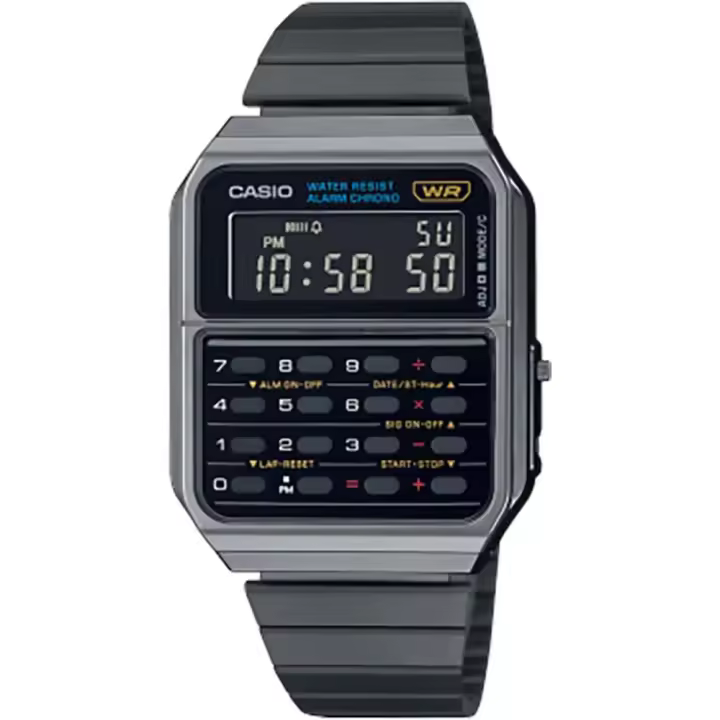 Casio Reloj Ca-500wegg-1bef Plateado Hombre - 1