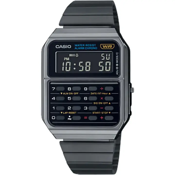 Casio Reloj Ca-500wegg-1bef Plateado Hombre - 1