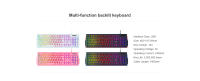 Havit KB866L Teclado Gaming Multifunción Español con Retroiluminación RGB, 104 Teclas (19 Anti-ghosting) con una  Vida Útil de 5 Millones de Pulsaciones, Tamaño Óptimo y Cable Largo para Experiencia Gaming Superior - details 6