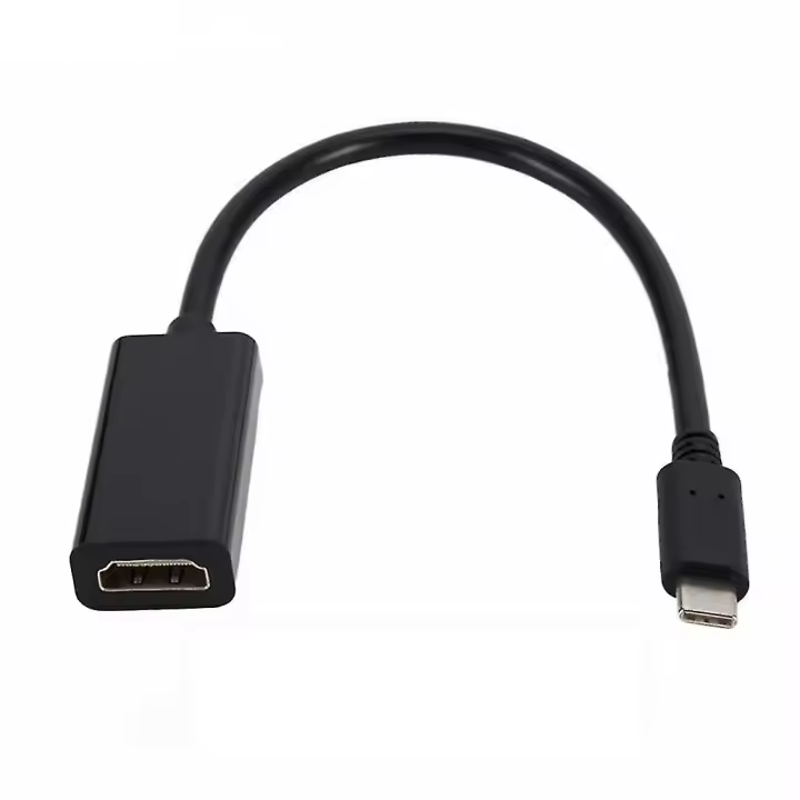 Cable convertidor de vídeo compatible con USB tipo C a HDMI, USB 3.1, 10 Gbps, 4K, DTV - 1