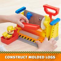 SPIN MASTER - RUBBLE & CREW - Pack Taller CONSTRUCCIÓN + Figura Rubble + Arena MÁGICA DE Kinetic Sand + Accesorios - Patrulla Canina Juguetes - Juegos Infantiles - 6067082 - Juguetes Niños +3 Años - details 3