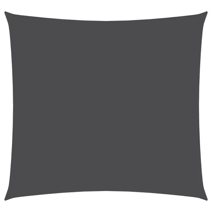 Toldo de Vela Cuadrada de lona Oxford gris antracita 2,5x2,5 m - 1