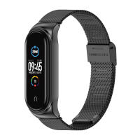 Correa De Lujo Milanés Para Xiaomi Mi Band 3/4/5/6 Pulsera De Acero Inoxidable Magnética Compatible Con Mi Band 5 6 4 3 - details 14