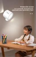 Lámpara Nocturna LED Magnética Recargable Con Control Remoto Y Toque Luz De Lectura Para Armario Soporte De Pared - details 10