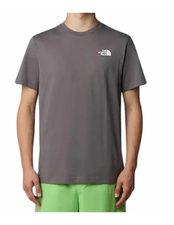 Camiseta TNF MN Box Nse Gris - 1
