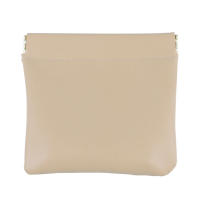 Set De 2 Bolsas De Maquillaje Miniatura De Cuero PU Bolsa De Viaje Portátil Para Labiales Monedas Y Tarjetas Con Cierre De Punta - details 10