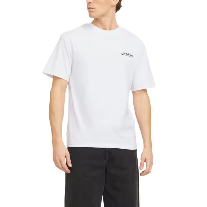 JJBEAU TEE SS CREW NECK White - 1