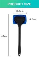 Kit De Limpieza Para Ventanas De Coche Con Cepillo Y Manija Larga Herramienta De Limpieza Del Parabrisas Interior De Automóvil - details 7