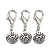 Lucky Eye Set De 3 Llaveros Con Piedras De Ojo Turco Y Mano De Fatima Llavero De Aleación De Metal Para Coche Y Bolso - details 28