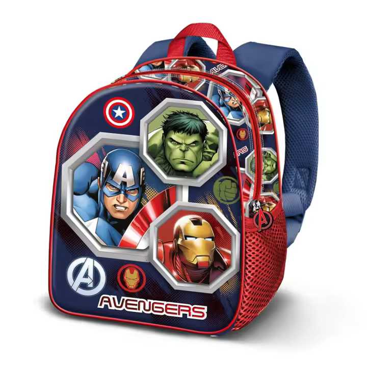 Marvel - Avengers Mochila 3D Elite Assemble 30X25X10Cm (9558) - 1
