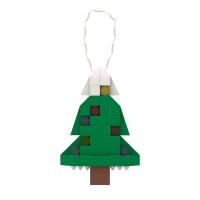 Bloques De Construcción De Navidad Con Colgante De Árbol De Navidad Y Personajes Como Santa Claus Yegua De Navidad Y Muñeco De Nieve Decoración De Ambiente De Navidad Sin Batería Para Adultos - details 0