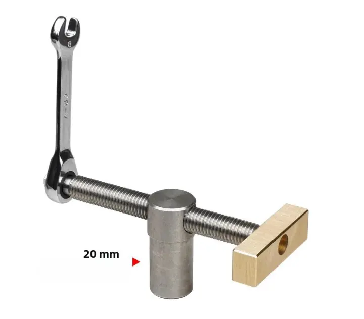 Aguja De Trabajo De Banda 19/20mm 3/4 Pulgada Clip Perro Ajustable Para Carpintería Acero Inoxidable Y Cobre Herramienta De Trabajo En Mesa - 1
