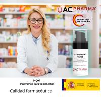 Contorno de Ojos Crema Antiojeras con Vitamina K, Cafeína y Ácido Hialurónico MUY EFICAZ | luminador, Reductor de Bolsas en Ojos y Arrugas en Contorno de Ojos y mejora ese tono oscuro bajo los ojos | Apta para Todo Tipo de Pieles 15 ML | ACpharma Medical - details 1