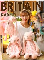 Muñeco De Peluche Conejo Lindo De 45CM/18 Pulgadas Juguete Para Bebés Muñeco De Soothing Conejo Dormido Relleno De Algodón PP Animal De Peluche Para Niños - details 7