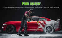 30bar lavadora de alta presión 6 en 1, pistola de agua para coche, 12000mAh, limpieza de jardín doméstico, lavadora, 10 velocidades Pistola de agua de alta presión para lavado de coches portátil con pantalla digital inteligente,para batería Makita de 18V - details 1