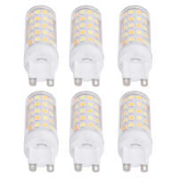 6 UNIDS 66LED G9 Bombilla 9W 85-265V Bombilla para lámpara de techo de 3 Colores Claros para el hogar - details 3