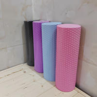 Rodillo De Yoga De EVA Espuma Redonda Y Hexagonal Para Ejercicios De Pilates Mejora Los Ejercicios De Hogar Diámetro 9.5cm Longitud 29.7cm - details 2