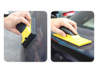 Soporte De Disco De Arena Manual HIFESON 70x198mm Bloque Abrazivo De Vacío Para Pintura Y Polido De Coches Y Paredes - details 1