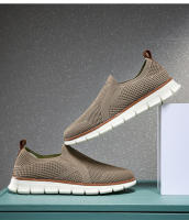 Zapatos Casuales Para Hombre Transpirables Deportivos Ligeros Y Cómodos Talla 39-48 Zapatos Slip-On Para Exterior - details 9