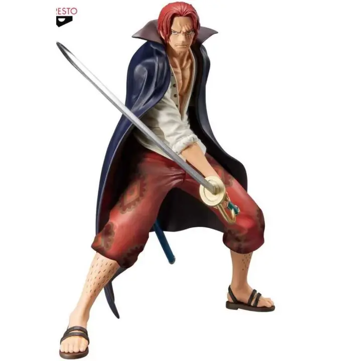ESTATUA SHANKS DXF PVC 12cm. ONE PIECE FILM RED BANPRESTO - 1