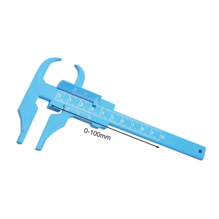 Herramienta De Medición De PCD Para Ruedas Y Anillos De 4 5 6 8 Bolts Calibrador De Medidor De Circunferencia De Rueda 100mm - 1