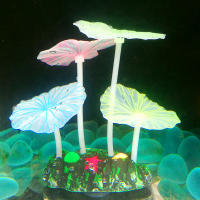 Piedras Luminosas De Loto Para Acuarios Decoración De Reefs De Coral Artificial Fluorescente Adorno Para Tanque De Peces - details 1