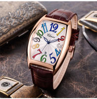 Reloj De Pulsera De Cuarzo Para Hombre CHENXI Marca Top Lujo Estilo Negocios Correa De Cuero Calibre 8217 Resistentes Al Agua Y Al Choque - details 10