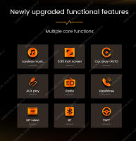 Reproductor Multimedia Para Coche 1DIN Pantalla Táctil HD De 6.86 Pulgadas Soporta Carplay Android 13 Auto Para Nissan Toyota - details 4