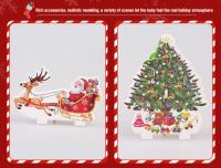 Regalos De Navidad Puzzle 3D Educativo Para Niños DIY Manualidades Educativas Juguete De Construcción Para Kindergarten - details 13