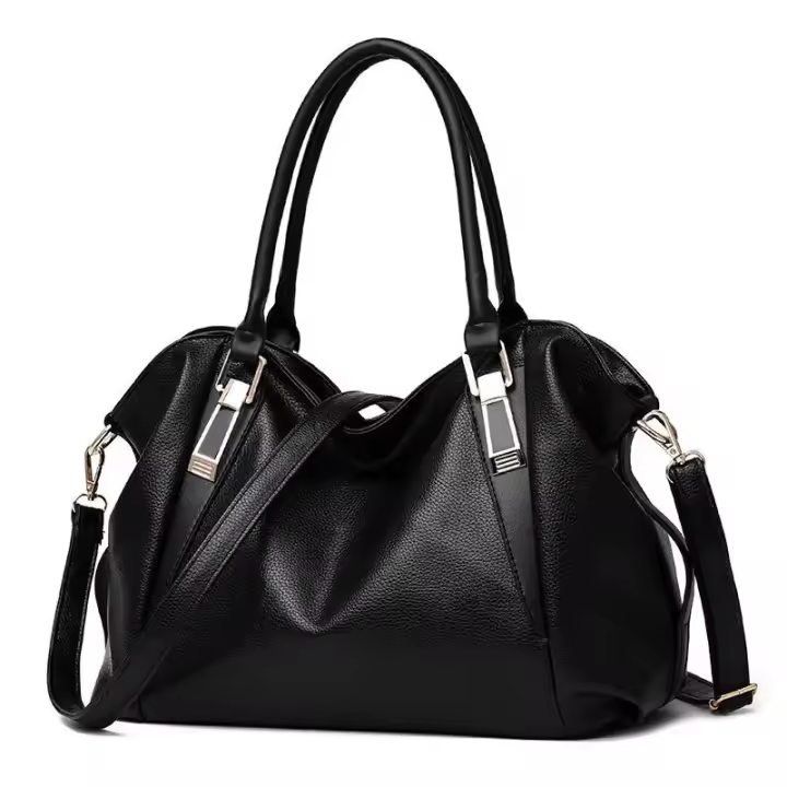 Bolsos de cuero PU cruzados para Mujer, bolsos casuales, Bolso de hombre con ASA superior, bolsos Grandes de diseño, calidad de lujo, Nuevo - 1
