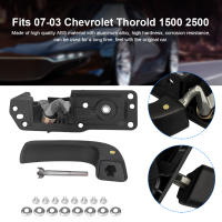 Kit De Reparación De Manija De Puerta Interior Para Chevy Silverado 1500 2500 07-13 Partes De Repuesto Izquierda Y Derecha ABS Aluminio - details 2