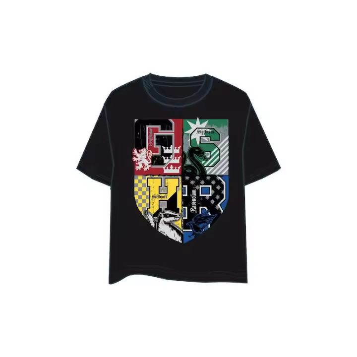 Camiseta Hogwarts Escudos de las casas niños - 1