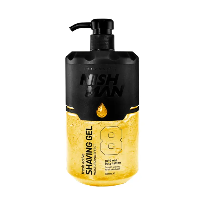 NISHMAN - SHAVING GEL PARA AFEITADO BARBA 1000ML - 1